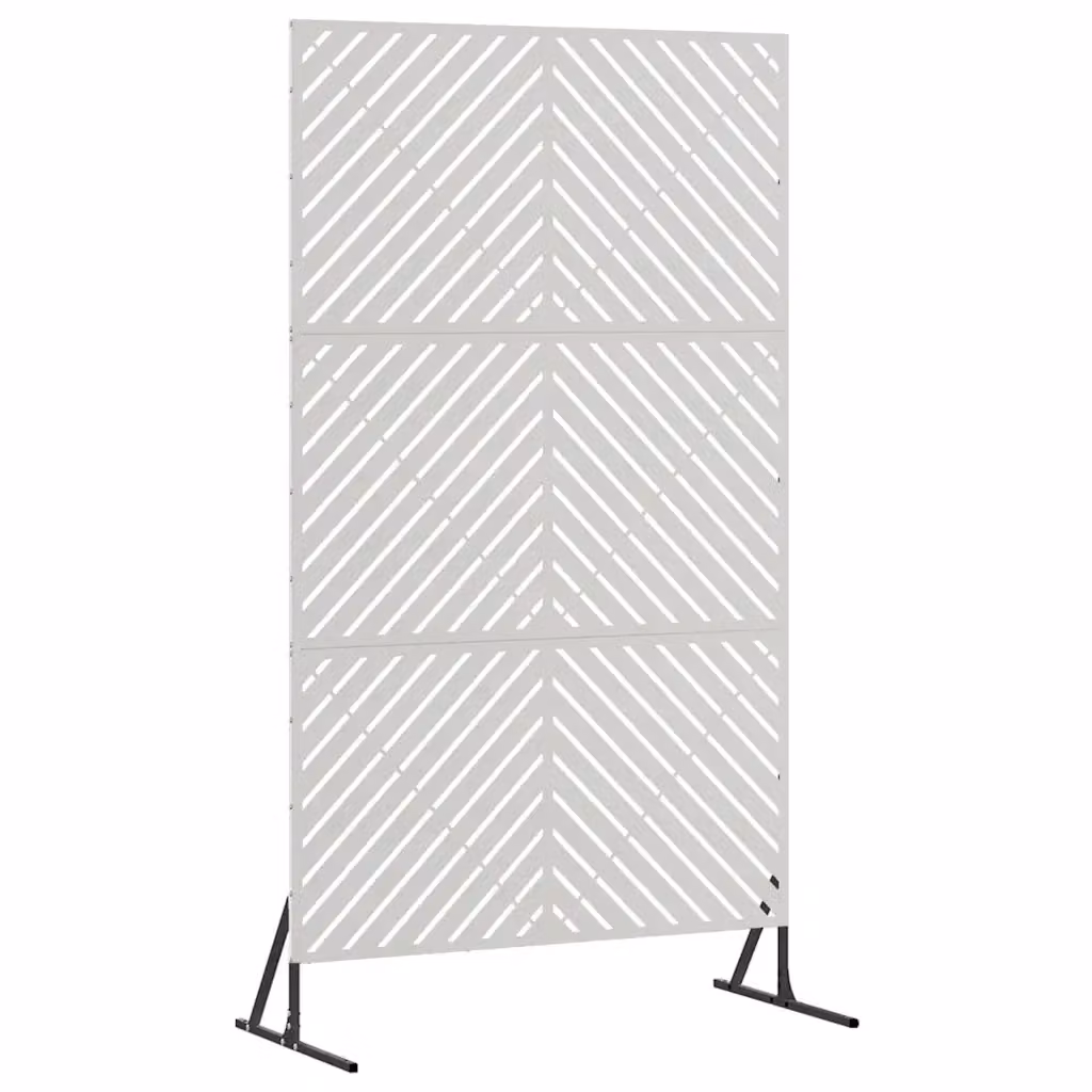 Paravento per Privacy Grigio vidaXL in Acciaio L: 100 cm, P: 50 cm, H: 180 cm – 2