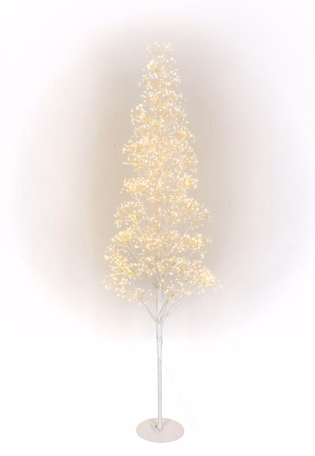 Albero MagicHome Natale, 1980xLED bianco caldo, IP44, 70x70x180 cm