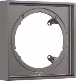 hansgrohe rosone di prolunga AXOR iBox Uni. 2 22 mm, angolare, Cromo nero spazzolato