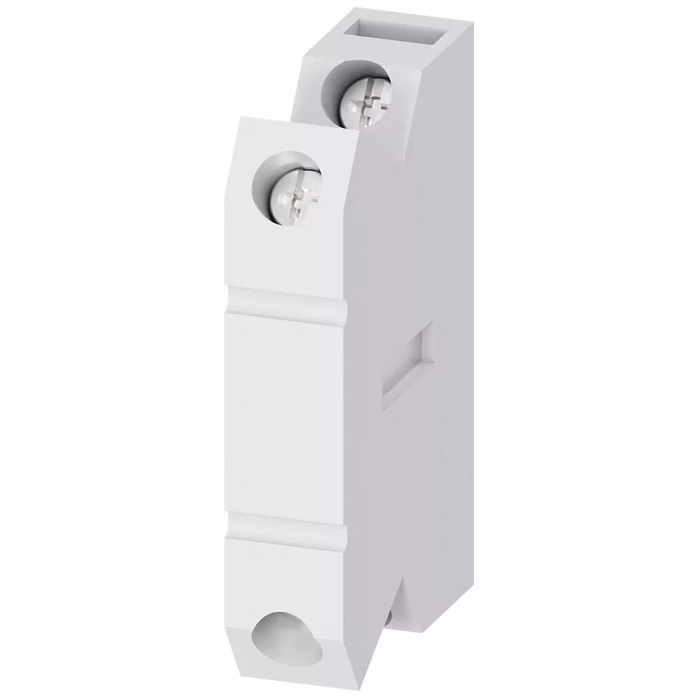 Contatto ausiliario Siemens, montaggio frontale, 1 NO + 1 NA, installabile a sinistra e/o a destra, codice accessorio 3LD93406B