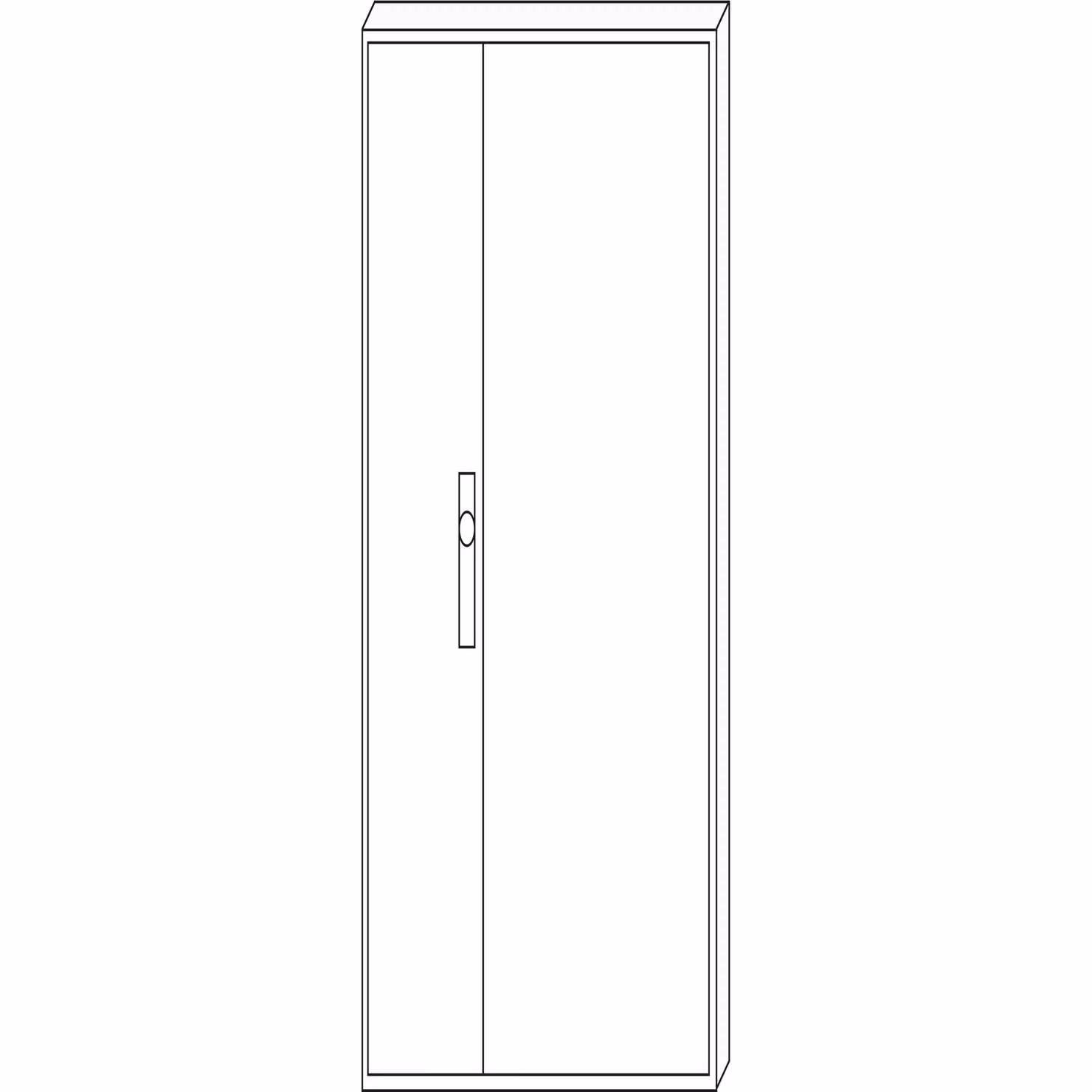alloggiamento vuoto f-tronic ZA143, IP31, H=1400mm, L=800mm 7120518