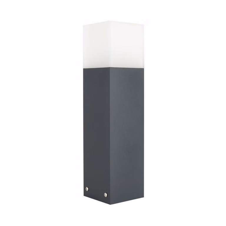 Palo luminoso 40 cm 1xE27 grigio scuro IP44 SU-MA Cube CB-MAX 400 DG