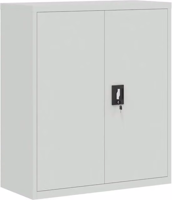Armadio Classificatore Grigio Chiaro 90x40x105 cm in Acciaio CFW1678876