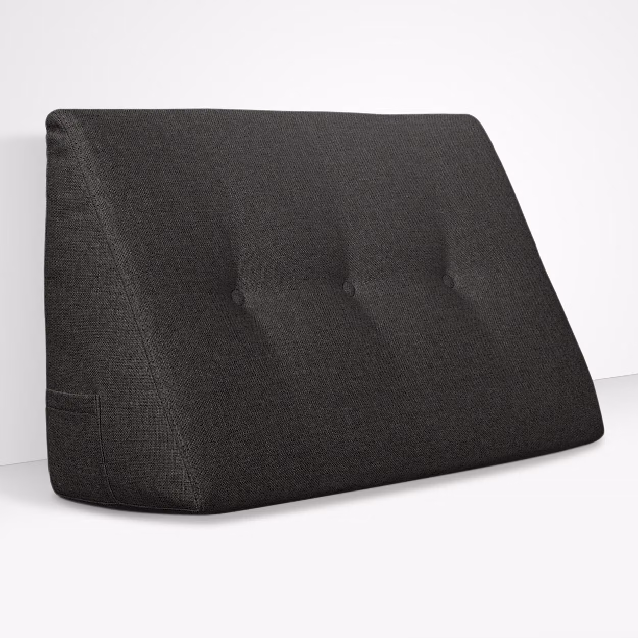 Cuscino da Lettura a Cuneo Chill Pillow 100 cm x 26 cm Nero