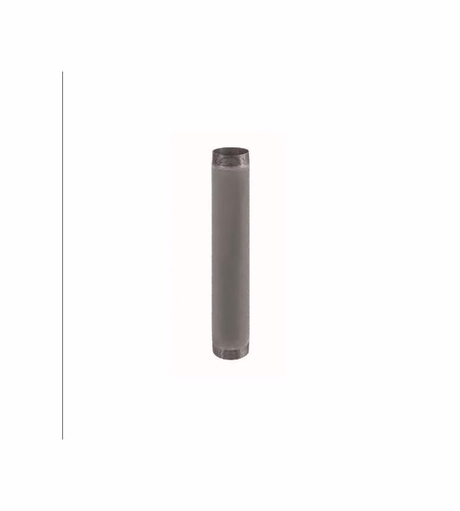 Idrobric Filetto in Ferro Zincato 1/2 x 15 per Impianti Idraulici