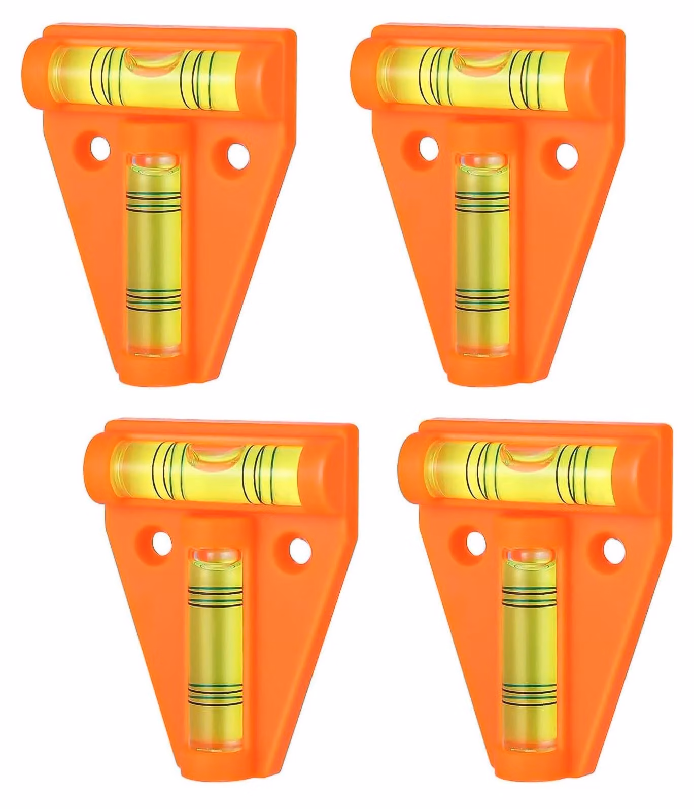 Set di 4 mini livelle portatili per lavori di precisione