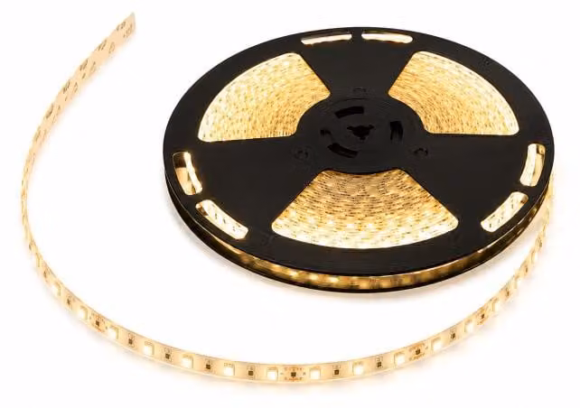 Striscia LED Rebel LED0170-2, 25 metri, 1500 LED SMD5050, luce bianca calda, 12V, impermeabile