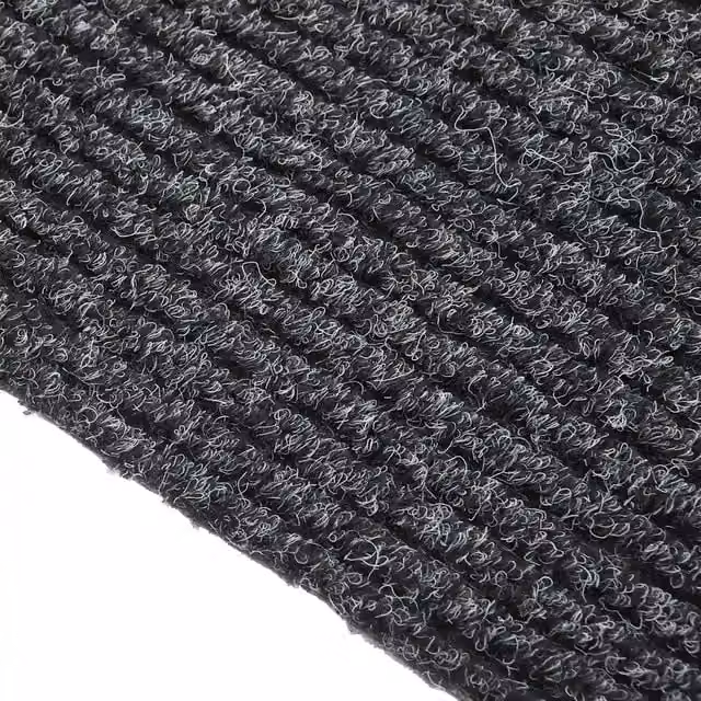 Tappeto da soggiorno e corridoio DESIGN IN Antracite, modello moderno rettangolare in polipropilene e poliestere, L: 500 cm, P: 100 cm