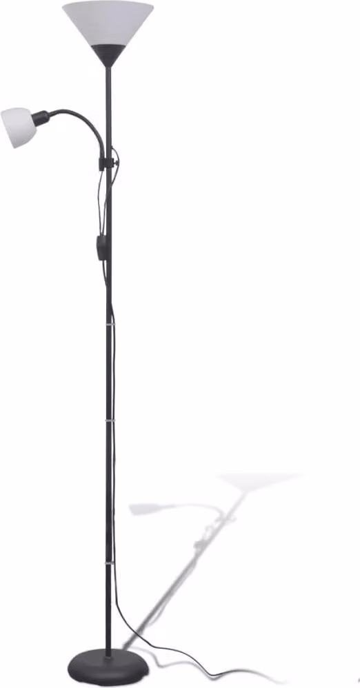 Lampada da Pavimento Nera