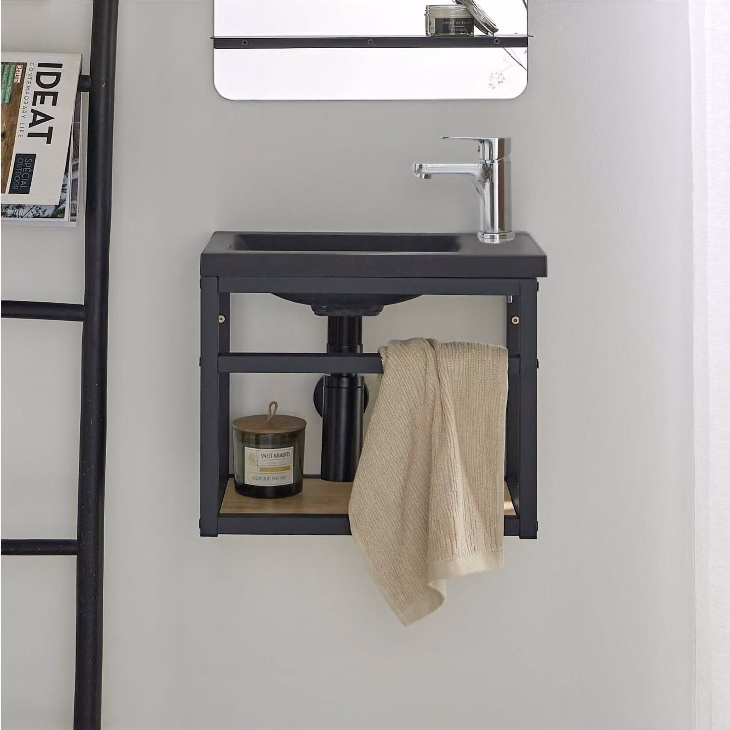 Set lavabo + rubinetto SAO