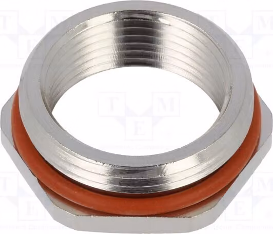 1 x Riduttore di filettatura per filetto interno: M16, filetto esterno: M25. Codice: 1.079.2516.50. Riduttori