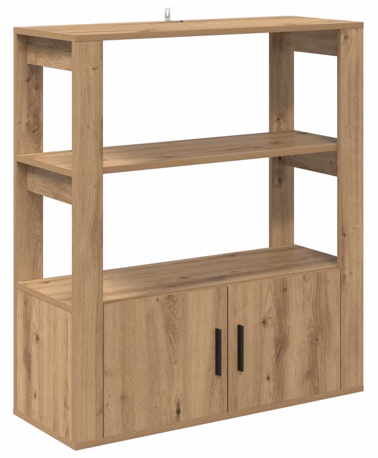 Credenza rovere artigianale 30 x 80 x 90 cm Legno multistrato