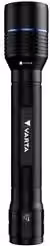 Torcia portatile ricaricabile Varta F40R con power bank integrato e LED da 2000 lm, colore nero