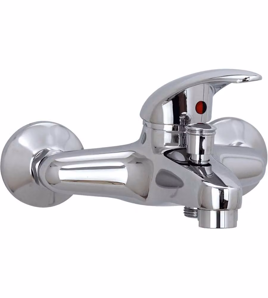 AQUAE Rubinetto Bagno Finitura Cromata Leila Montaggio a Parete 40mm