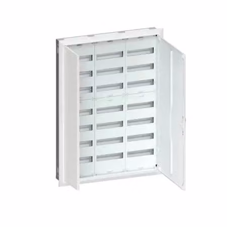 Distributore da campo Hager da incasso, 3x7 file con FWU73A universale