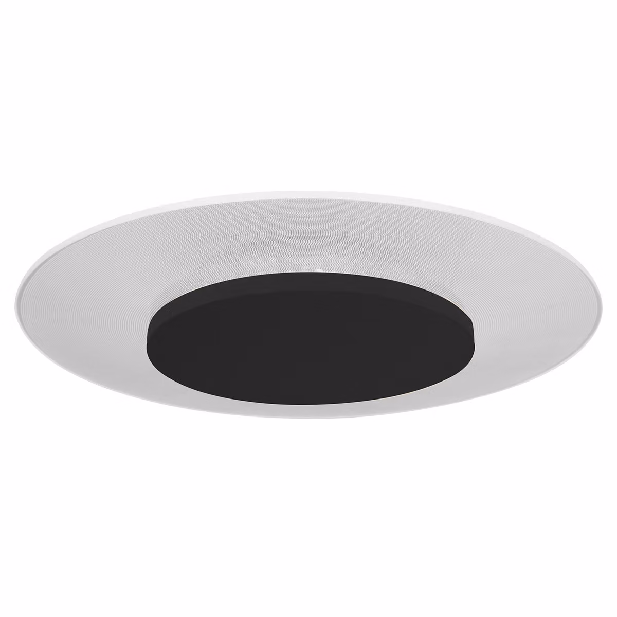 Plafoniera - nero - LIDO - plastica metallo - Ø 42cm - LED - 7799ZW - Steinhauer