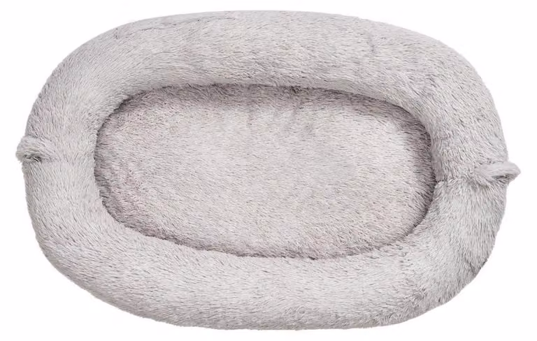 Cuccia per cani in memory foam - 132x86x24 cm - Grigia - Ortopedica