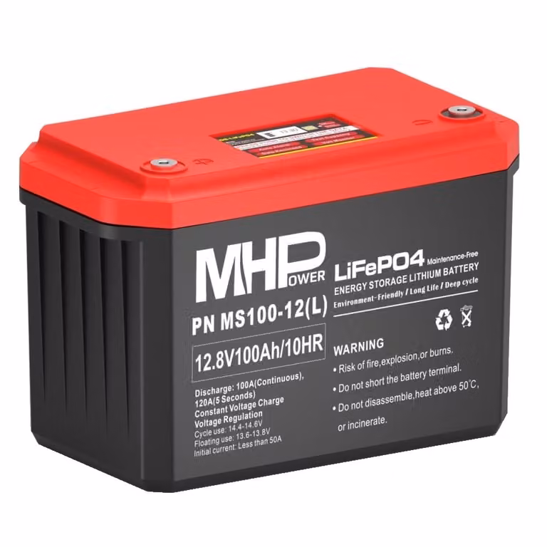 MHPower MS100-12(L) Batterie al litio LiFePO4 12V/10