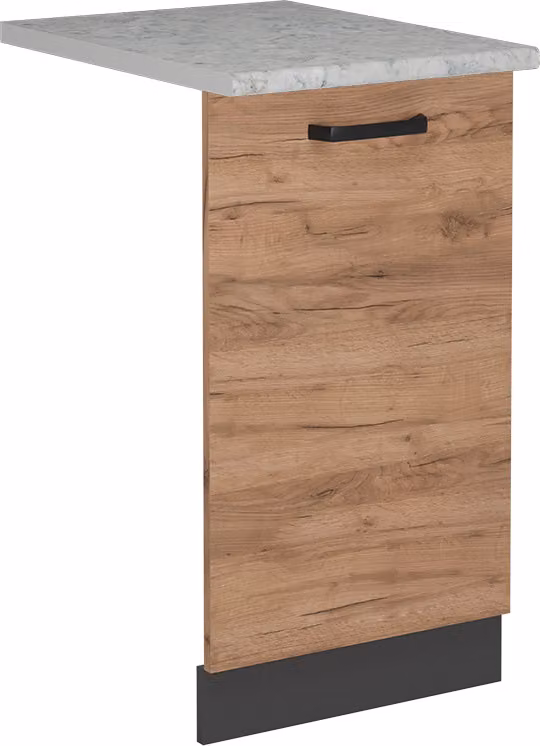 Pannello frontale Vicco R-Line Rovere dorato 45 cm , PL Marmo, Model 54912