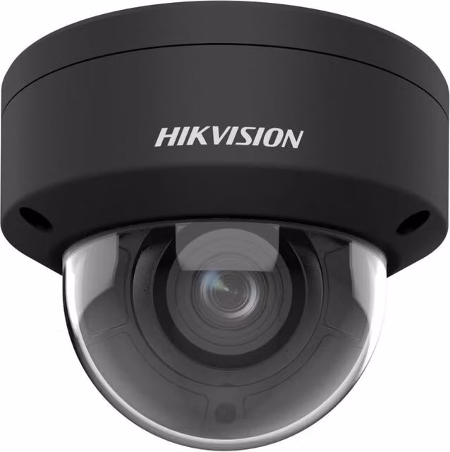 Telecamera di sorveglianza IP Dome Hikvision 4MP Motorzoom PoE Black DS-2CD2746G2HT-IZS