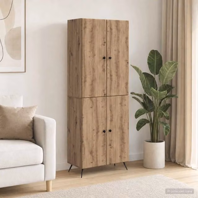 Set di armadi 2 pz Rovere Artigianale Legno ingegnerizzato 3416870