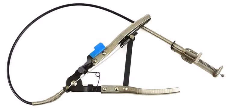 Pinza con cavo per fascette autostringenti, per manicotti auto moto 655 mm, Geko