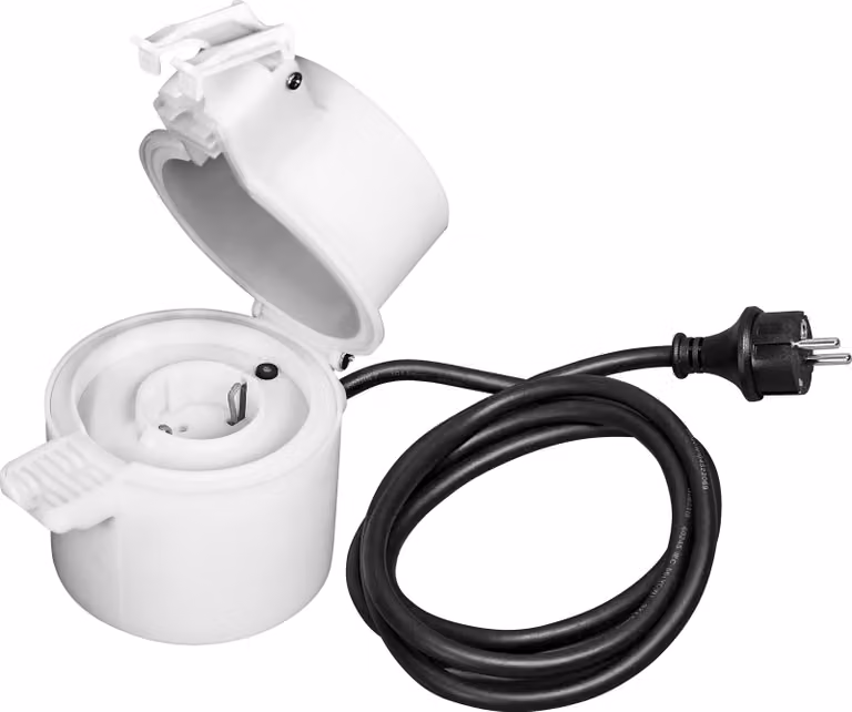 Ledvance Smart+ Plug Presa di corrente da esterno IP44 commutabile Bianco App Google Alexa Apple HomeKit Bluetooth