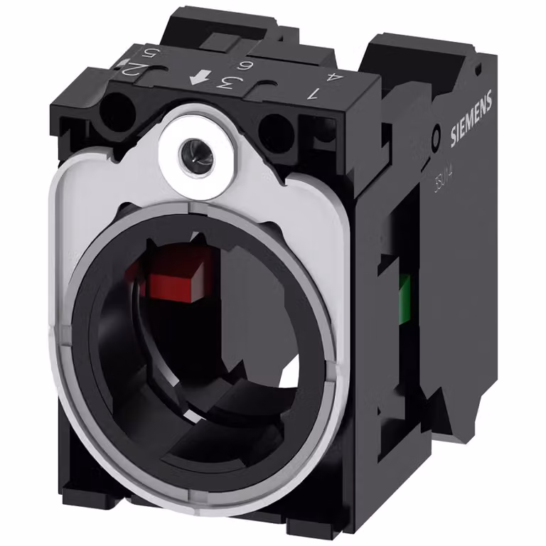 Supporto Siemens per 3 moduli, plastica/metallo, 1S, 1Ö 3SU15501AA103MA0