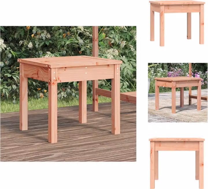 vidaXL Panca da giardino 50x44x45 cm in legno massiccio di abete Douglas - Panche da giardino