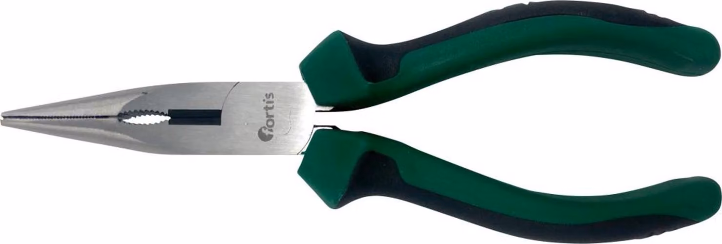 Pinza a becco di cicogna diritta 200 mm con impugnatura FORTIS