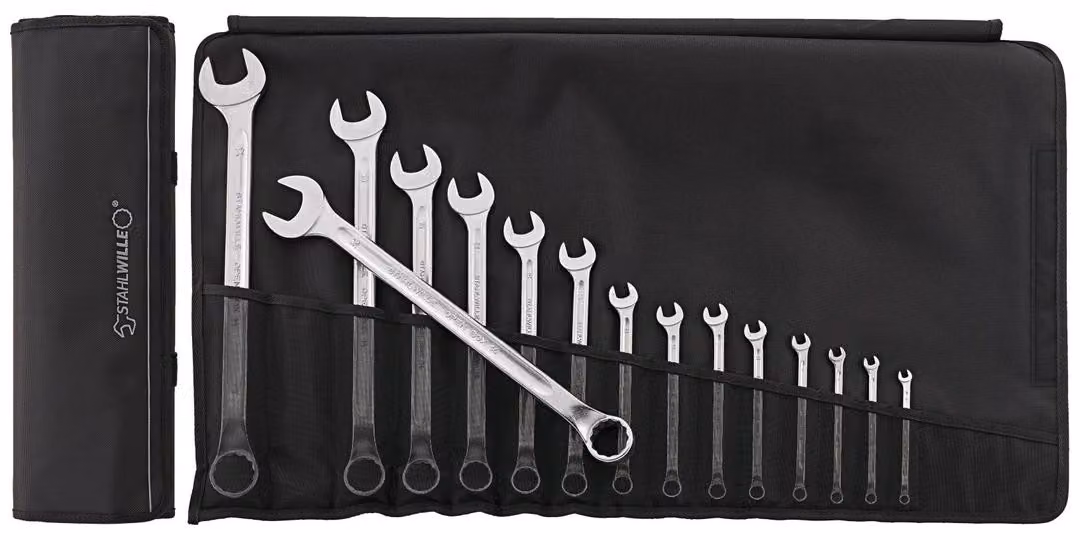 Stahlwille Set di chiavi combinate 14/15 15 pezzi SW 6 - 32 mm - 96401004