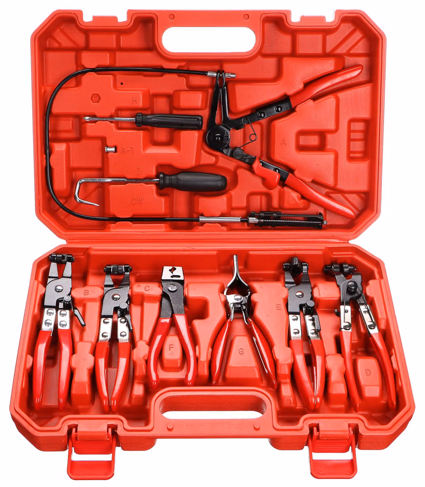 Set di pinze per tubi flessibili Sixtol Mechanic 9 Pinze per tubi flessibili