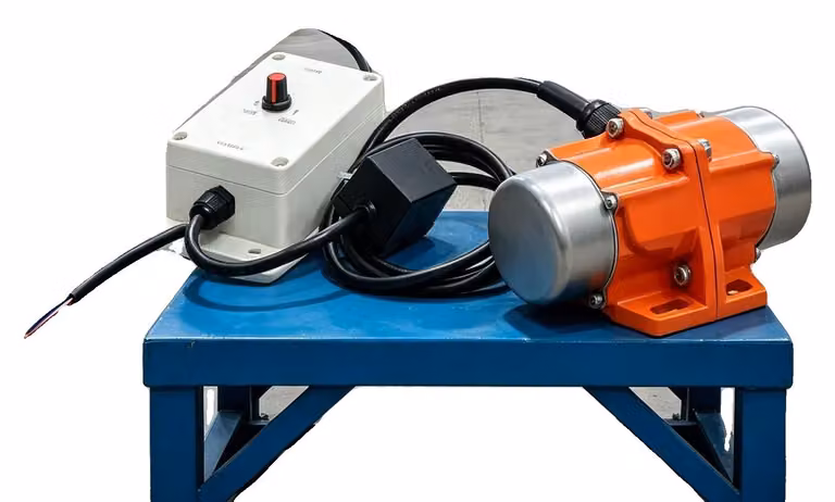 Motore vibratorio elettrico, blocco eccentrico regolabile, regolatore di velocità, senza spina