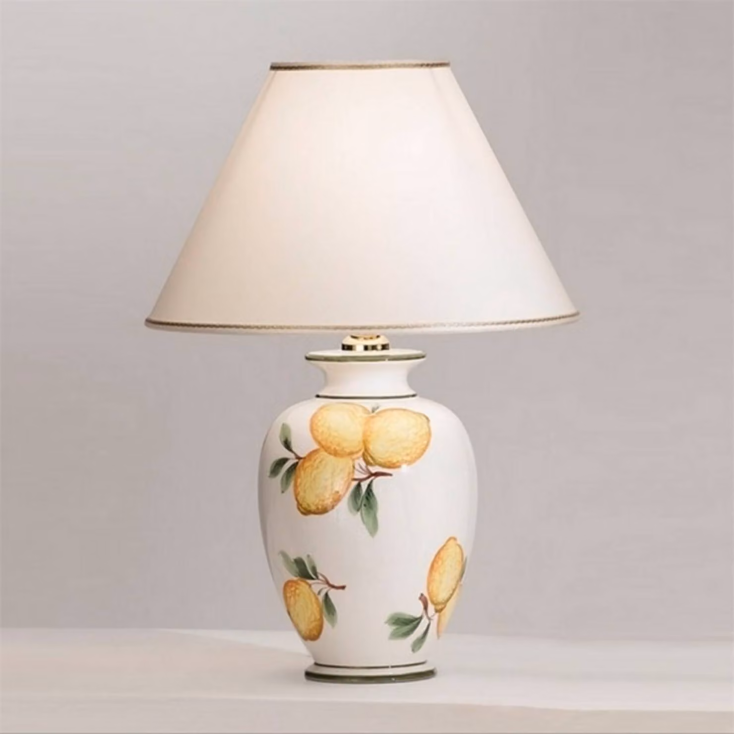 austrolux Lampada da tavolo Giardino Lemone, Multicolore, Soggiorno / Sala da pranzo, Ceramica, Lampada da tavolo