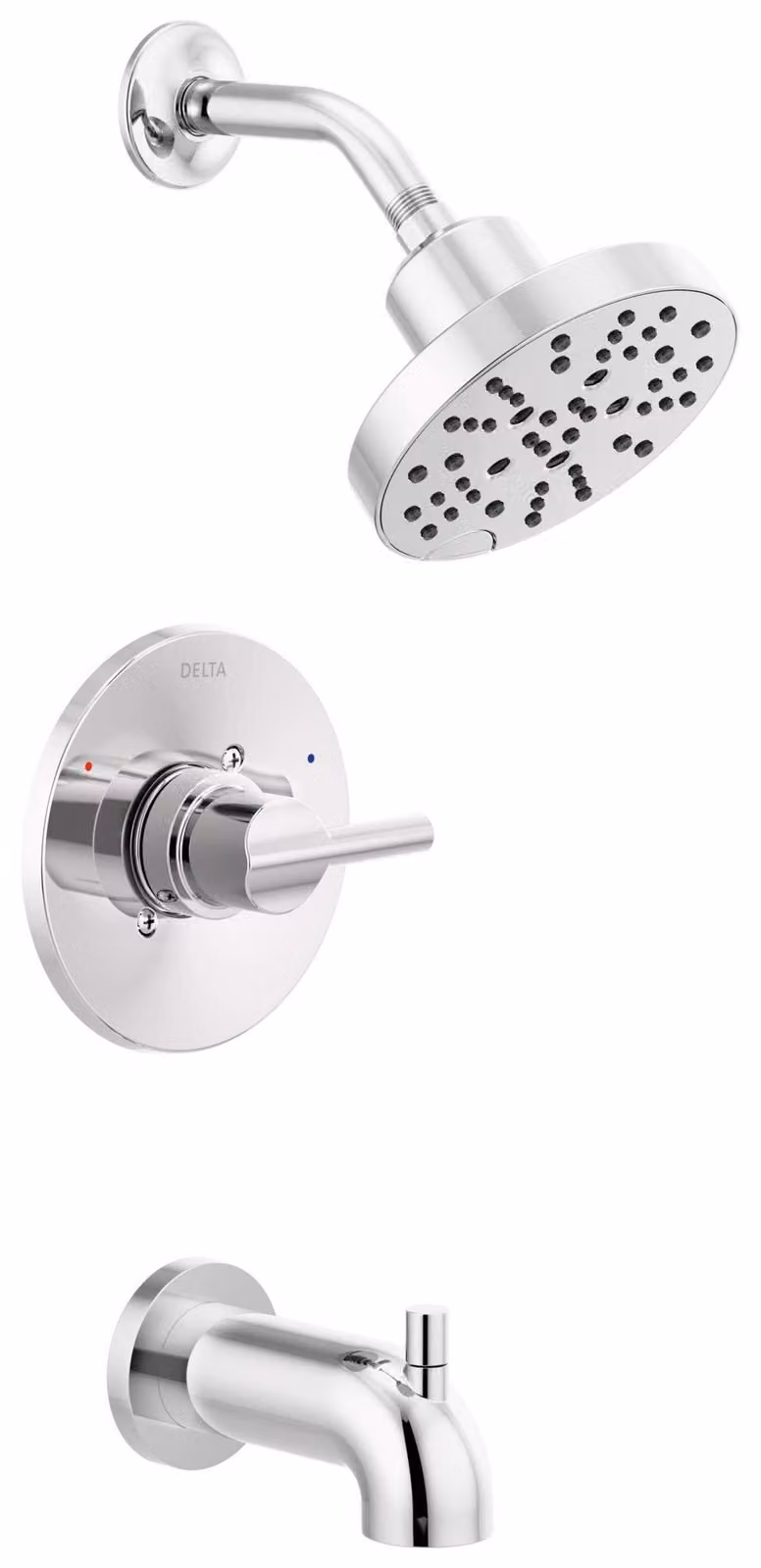 Delta Faucet Nicoli 14, rivestimento per vasca e doccia con miscelatore monocomando, miscelatore per doccia