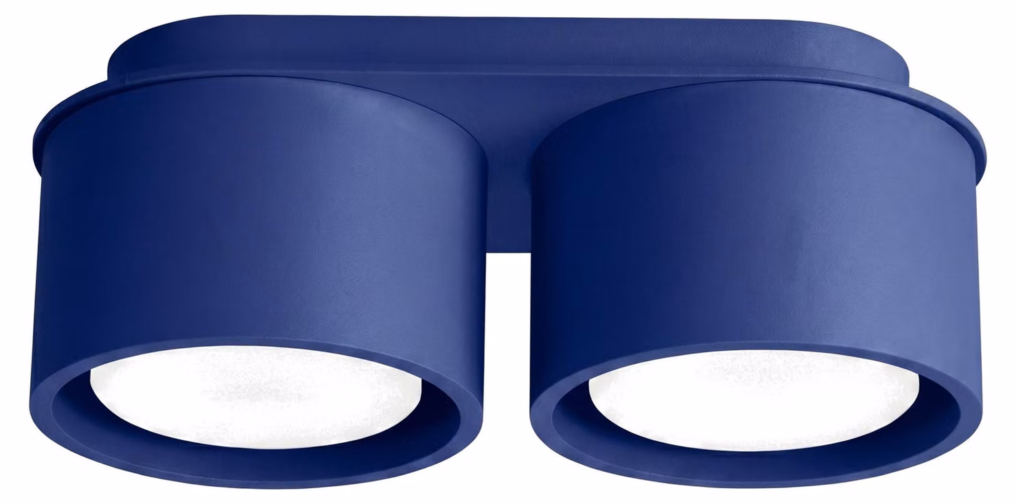 Plafoniera MODO 2 oltremare Gx53 2xGx53 10W alluminio 8x10x21cm Sollux Lighting
