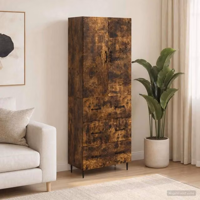 Set di armadi 2 pz 66 x 34,5 x 90 cm Legno ingegnerizzato 3416642