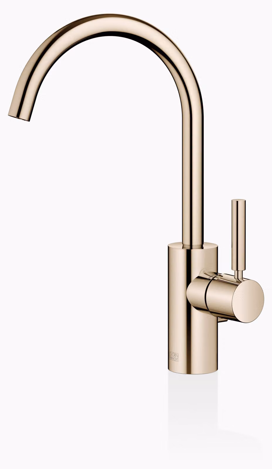 Dornbracht META Mitigeur monocommandé pour lavabos avec vidage, saillie 167mm, bec orientable 360, 33500661-26, 33500661-26