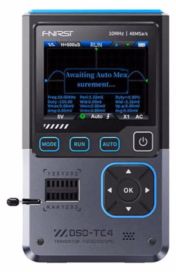 Oscilloscopio portatile 3-in-1 mini FNIRSI DSO-TC4