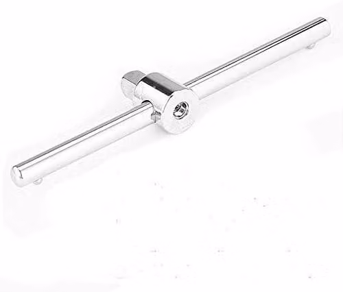 Chiave a T regolabile - Acciaio cromo-vanadio - Chiave a cricchetto - Accessori per la manutenzione - Misura 3/8", 1/4", 1/2" - Chiavi