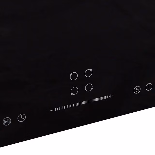 Piano Cottura Induzione 4 Zone Controlli Touch Vetro 77cm 7000W CFW9070453