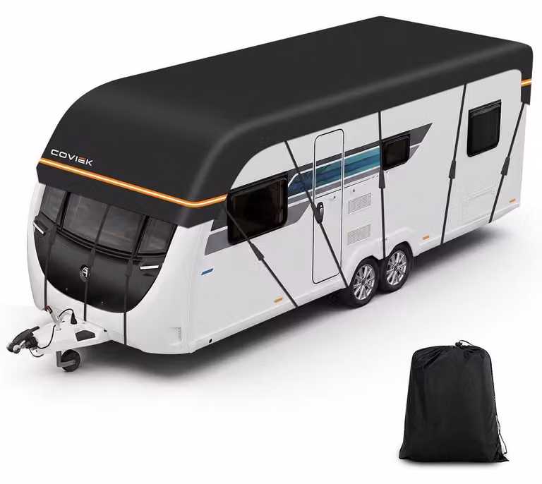 Copertura protettiva per camper, impermeabile, dimensioni 6,5 x 3,1 metri, tessuto Oxford 420D