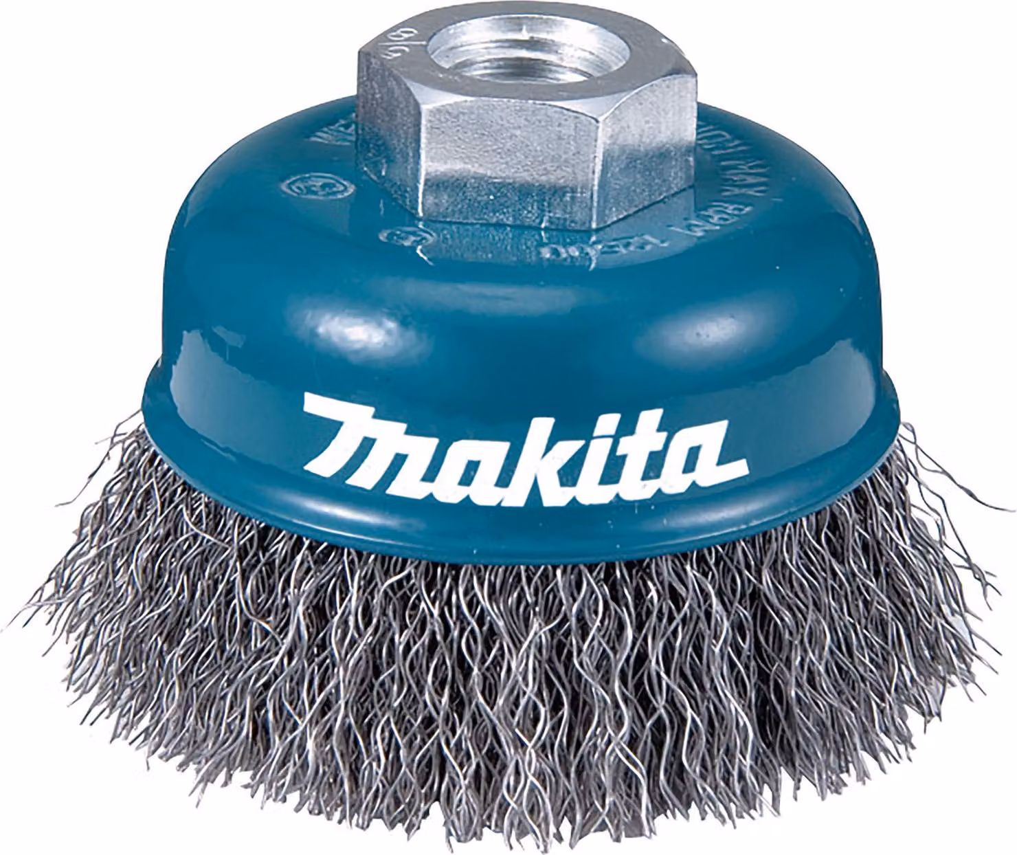 Spazzola Makita m14 75mm/0,3mm inox