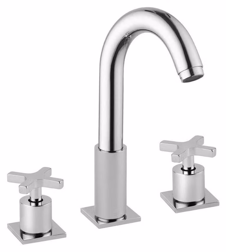TRAX Miscelatore per lavabo a 3 fori, cromo