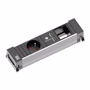 Telaio di alimentazione BACHMANN 1x UTE (Francia) 1x caricatore USB 1x ABD Power 0,1 m GST18