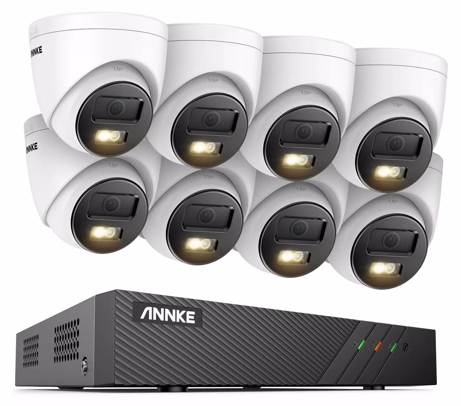 Kit di telecamere di sicurezza - Sistema di telecamere - Telecamere di sorveglianza - Telecamere IP - Telecamere a cupola