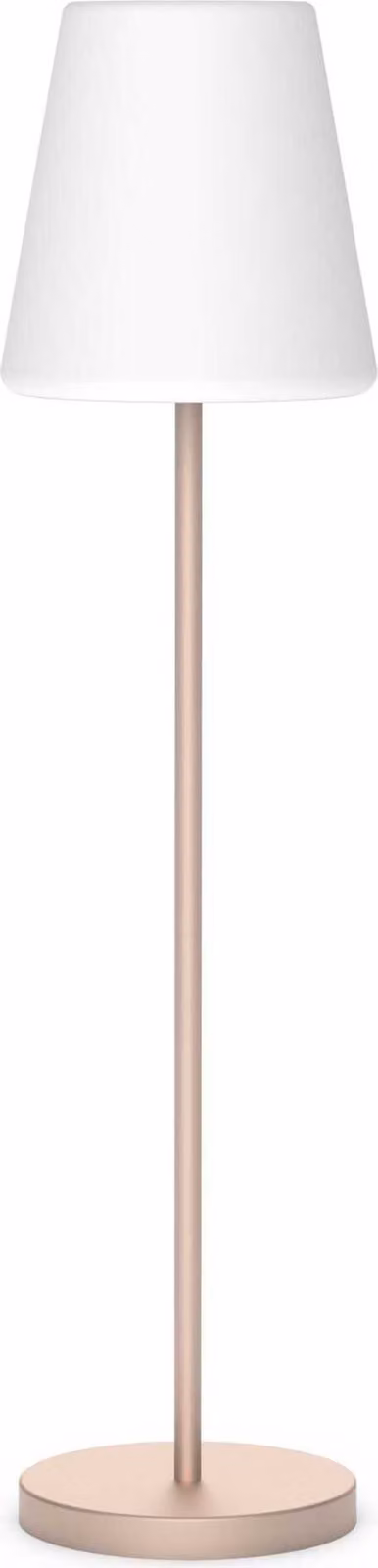 Nuova lampada da terra Garden Lola Slim 180 LED Oro rosa
