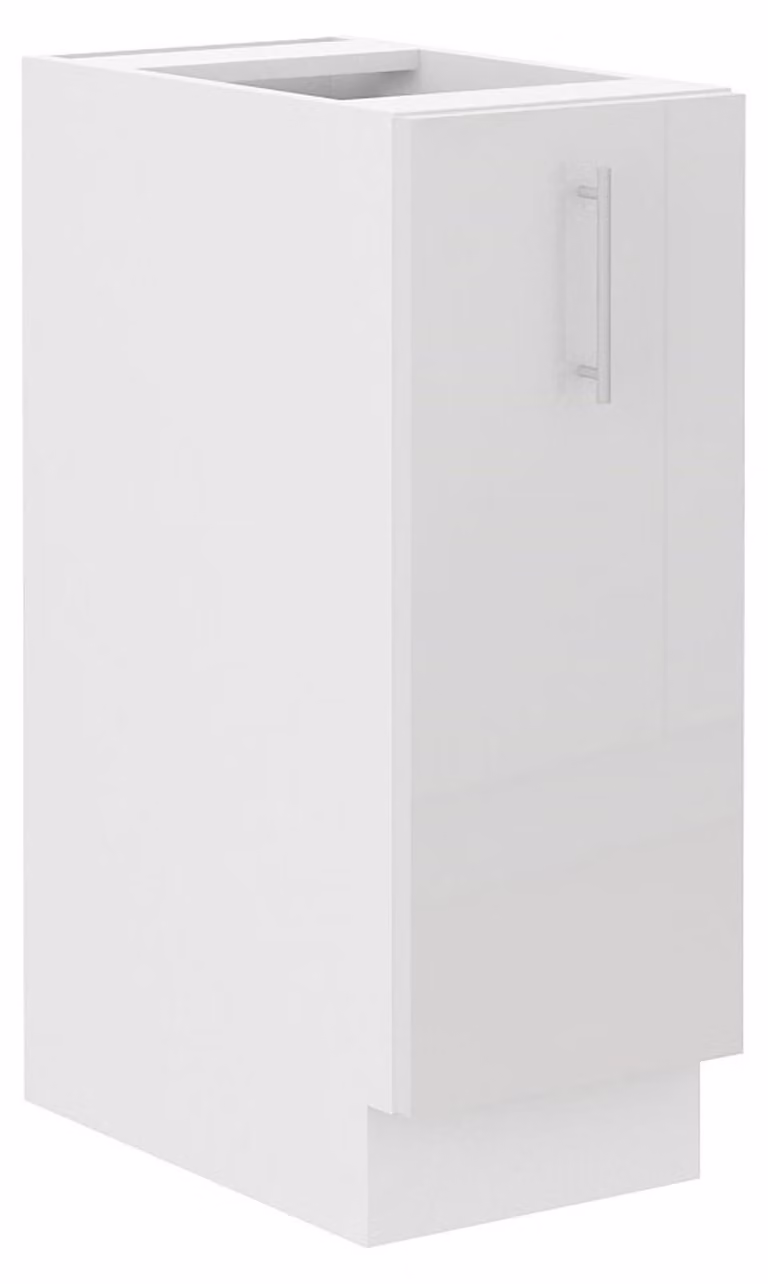 Cucina Lara Bianco lucido Base 30 cm Estraibile