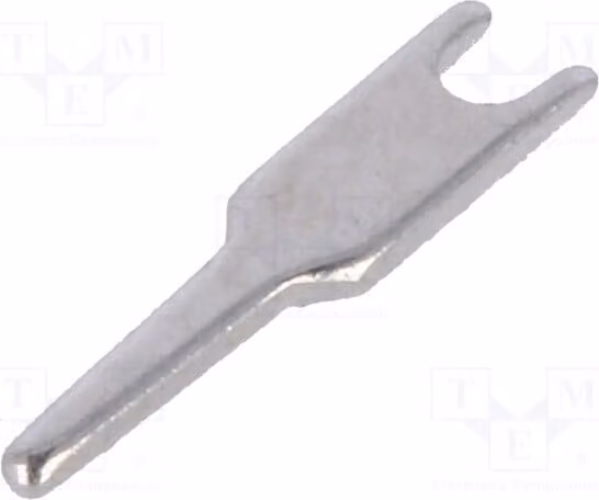 10 connettori a crimpare: terminale a occhiello, diametro del filo 1,6 mm, per montaggio a foro passante, bronzo stagnato, modello 1001.28 - Connessioni saldabili, diametro 0,4 mm