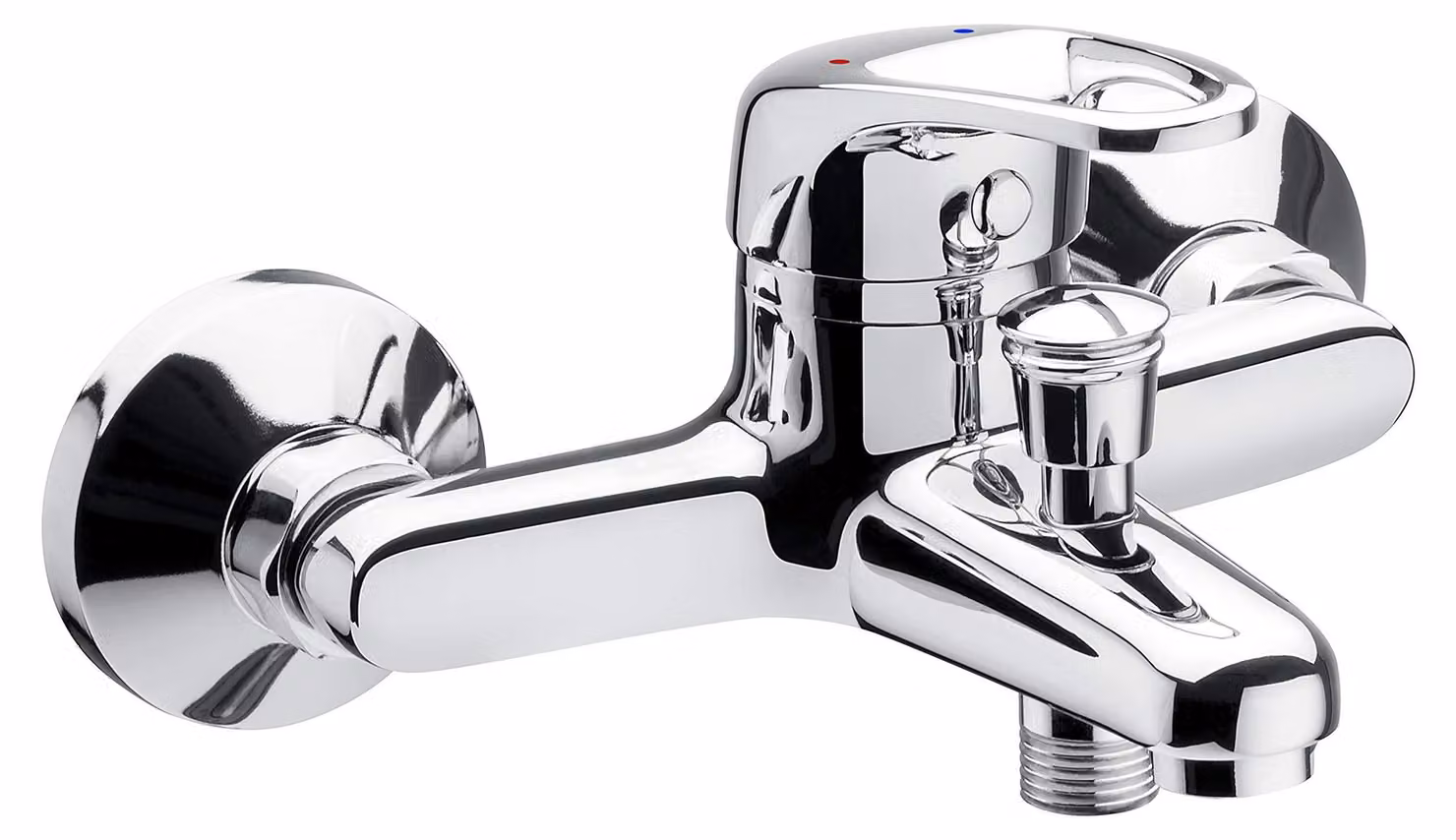 Miscelatore monocomando per lavabo "Tavira" - Corpo in ottone di alta qualità - finitura cromata